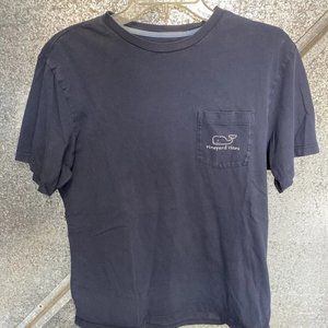 Vineyard Vines Men's Graphic T-Shirt Blue 100% Cotton Short Sleeve Size Small